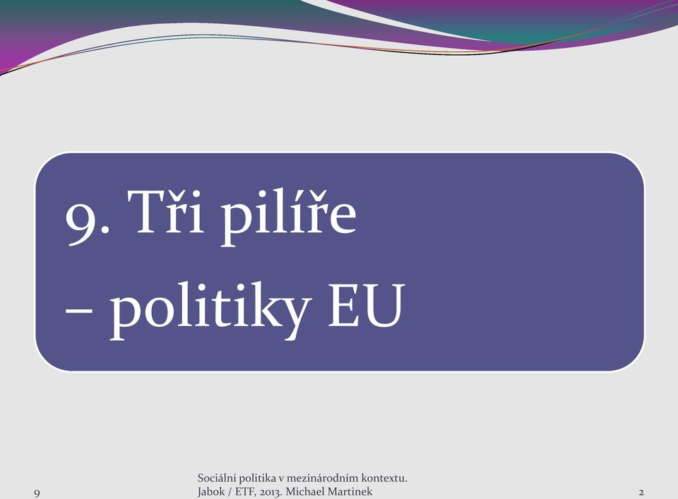 mezinárodním kontextu.