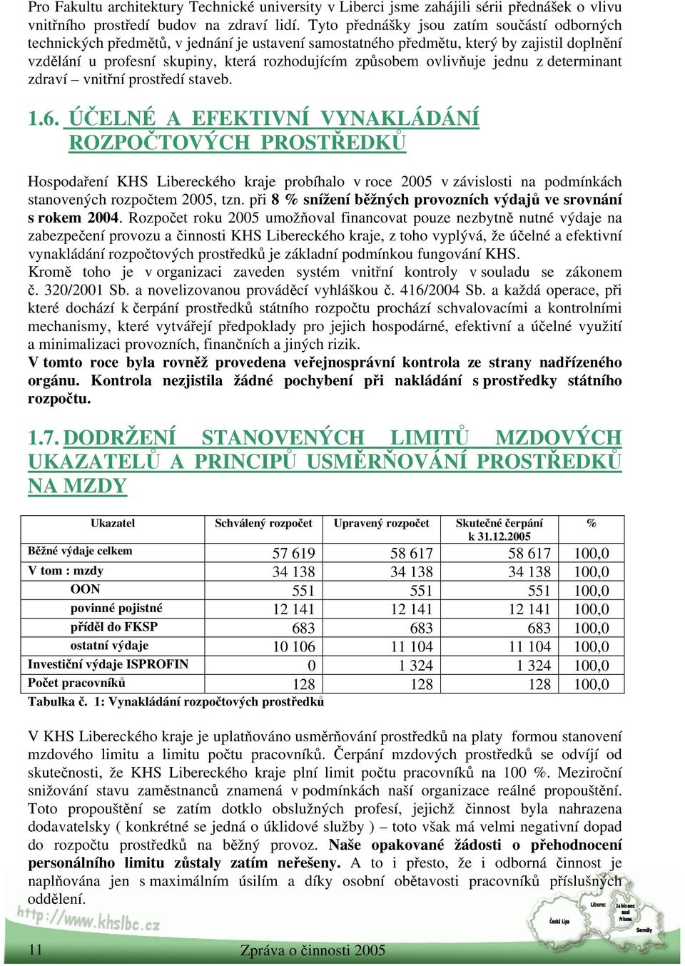 ovlivňuje jednu z determinant zdraví vnitřní prostředí staveb. 1.6.