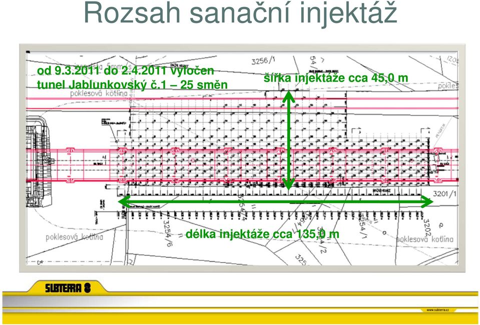 2011 vyločen tunel Jablunkovský č.