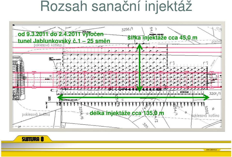 2011 vyločen tunel Jablunkovský č.