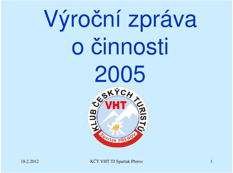 2.2012 KČT VHT