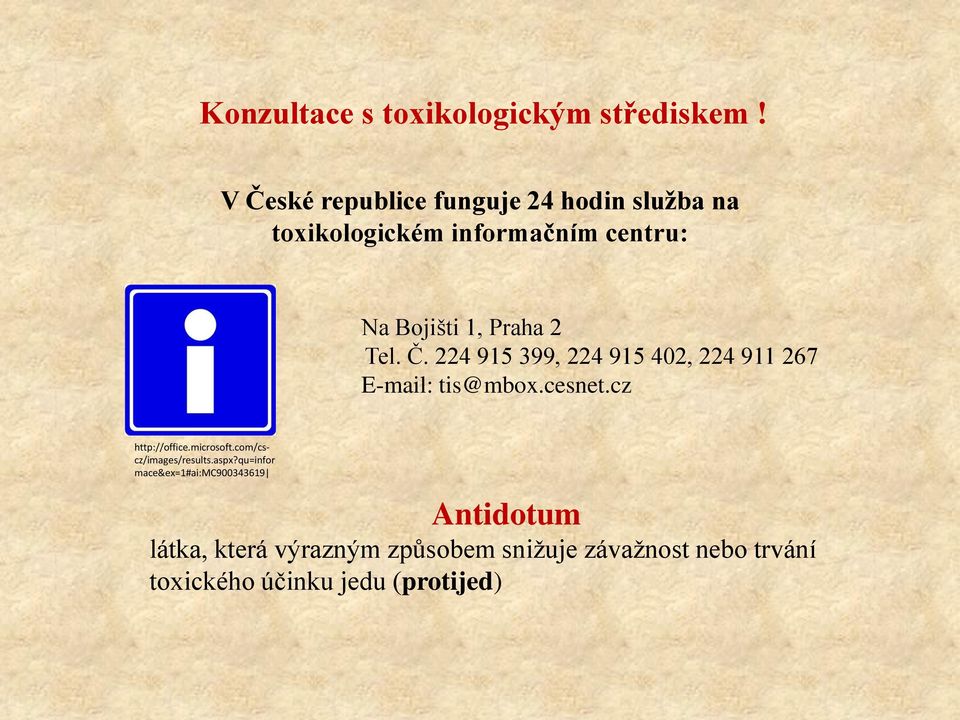 Tel. Č. 224 915 399, 224 915 402, 224 911 267 E-mail: tis@mbox.cesnet.cz http://office.microsoft.