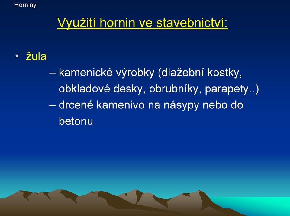 Horniny a jejich použití ve stavebnictví - PDF Free Download