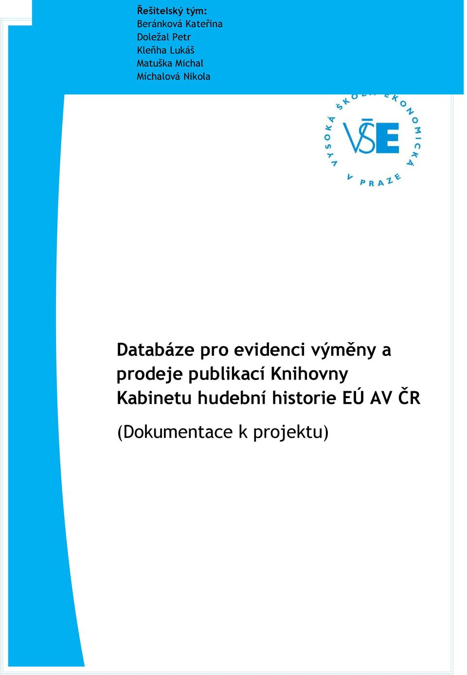 evidenci výměny a prodeje publikací Knihovny