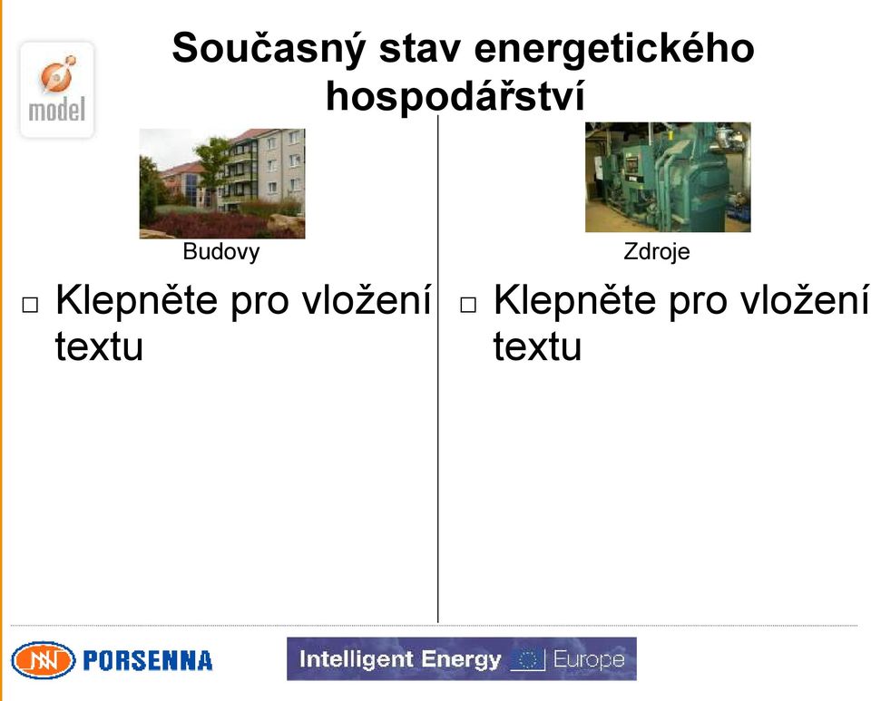 Budovy Klepněte pro