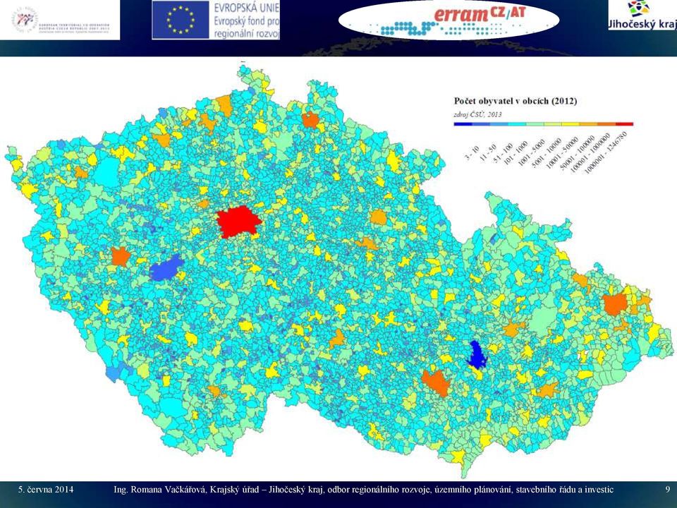 km data k dispozici státní a veřejné správě bezplatně k dispozici i počet obyvatel a