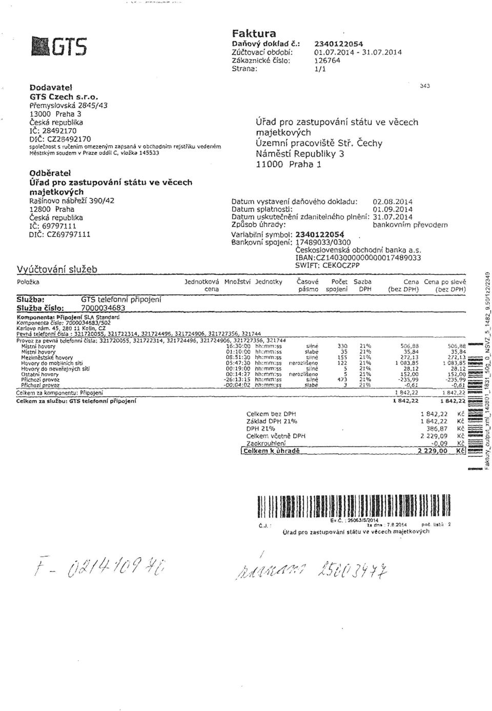 Přemyslovská 2845/43 130Q0 Praha 3 česká republika ÍČ: 28492170 DIČ: CZ28492170 společnost s ručením omezeným zapsaná v obchodním restříku vedeném Městským soudem v Praze oddíl C, vložka 145533 Úřad