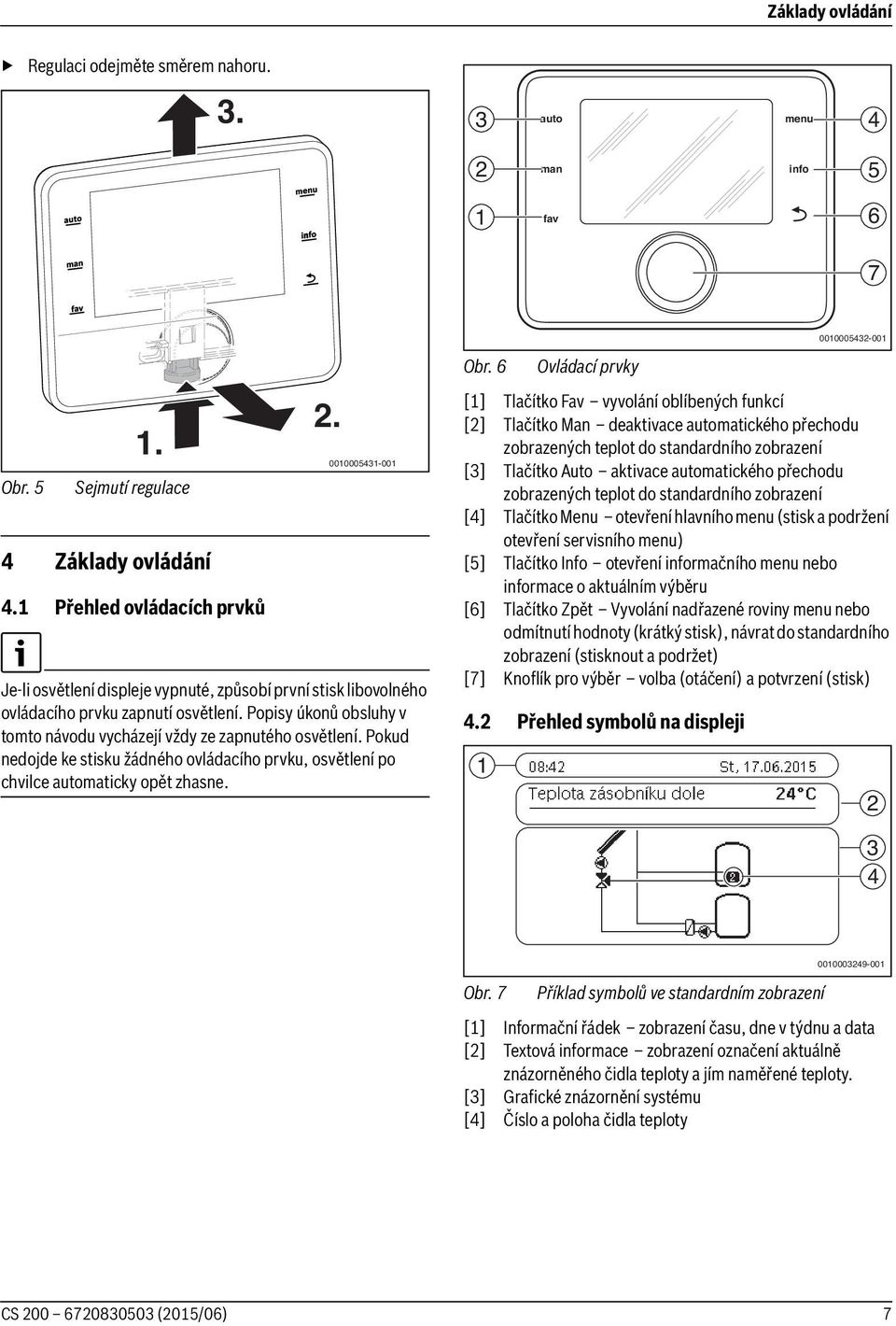 Pokud nedojde ke stisku žádného ovládacího prvku, osvětlení po chvilce automaticky opět zhasne. Obr.