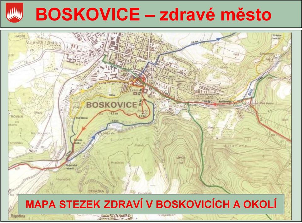 MAPA STEZEK