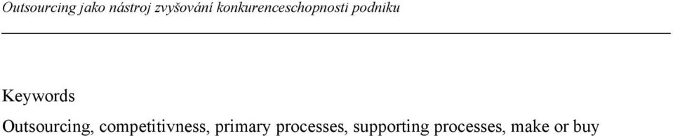 primary processes,