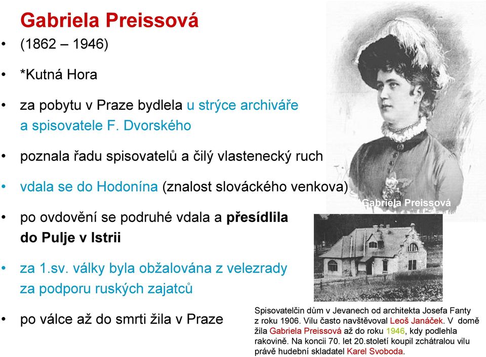 přesídlila do Pulje v Istrii za 1.sv.