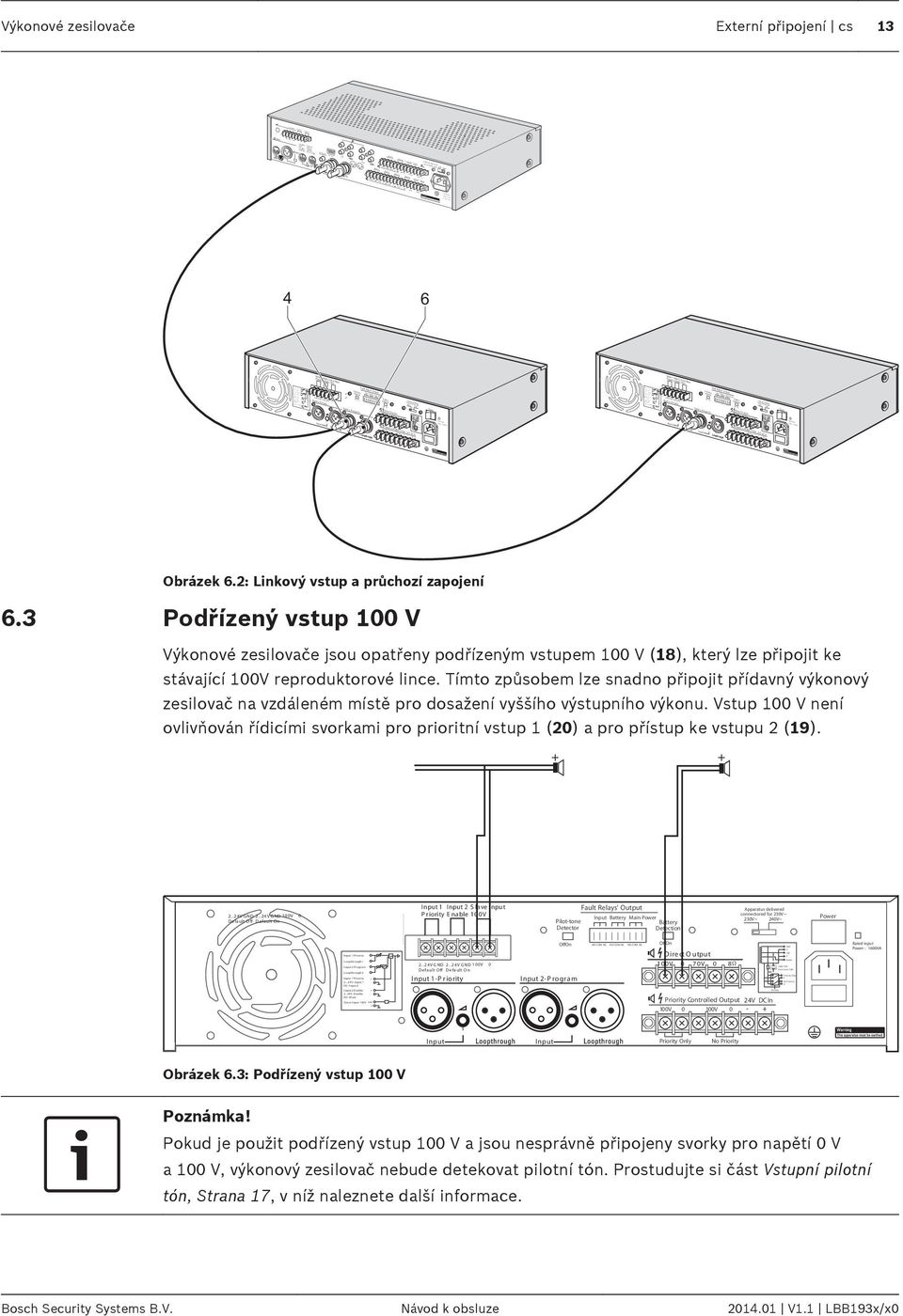 .24V PCAudioIn L R GND RS232 MasterOut CD Out GND 2 1 Pilottone Detector Off On 2Program 3 GND 1 2 Aux FaultRelays' Output Plena 48W Power Amplifier Max.