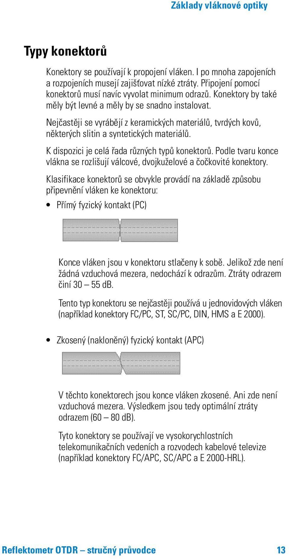 Nejčastěji se vyrábějí z keramických materiálů, tvrdých kovů, některých slitin a syntetických materiálů. K dispozici je celá řada různých typů konektorů.