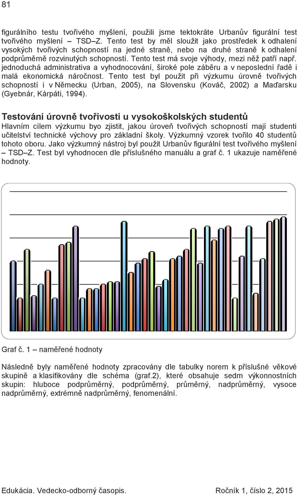 Tento test má svoje výhody, mezi něž patří např. jednoduchá administrativa a vyhodnocování, široké pole záběru a v neposlední řadě i malá ekonomická náročnost.