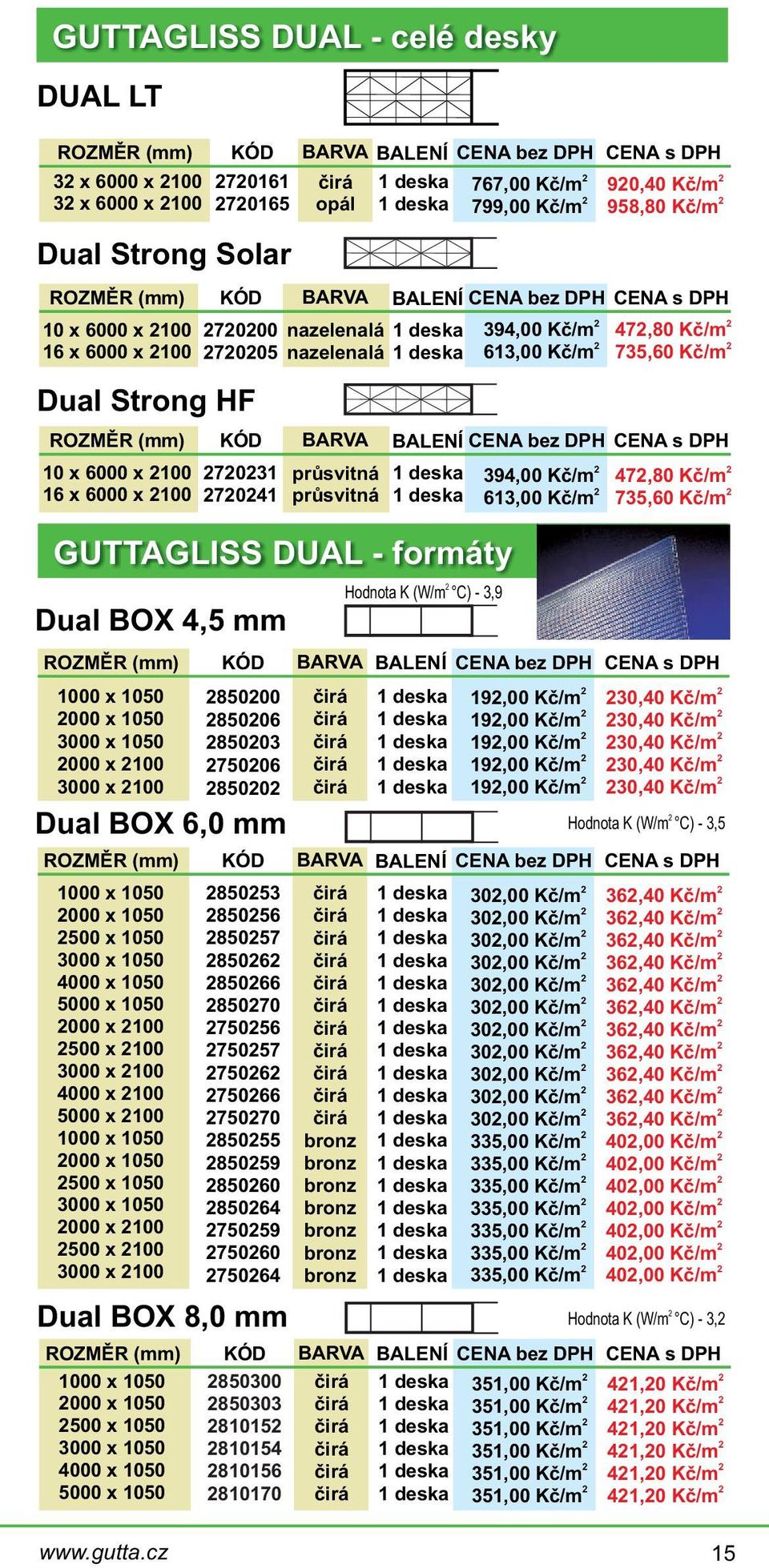 (mm) 1000 x 1050 000 x 1050 3000 x 1050 000 x 100 3000 x 100 85000 85006 85003 75006 8500 Dual BOX 6,0 mm (mm) 1000 x 1050 000 x 1050 500 x 1050 3000 x 1050 4000 x 1050 5000 x 1050 000 x 100 500 x