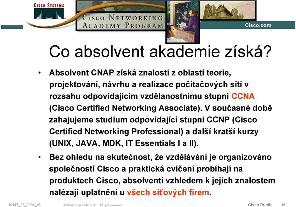 CCNA (Cisco Certified Networking Associate).