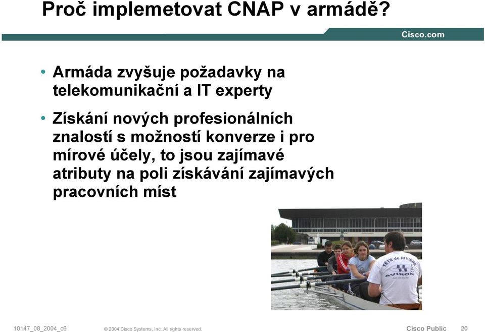 Získání nových profesionálních znalostí s možností konverze