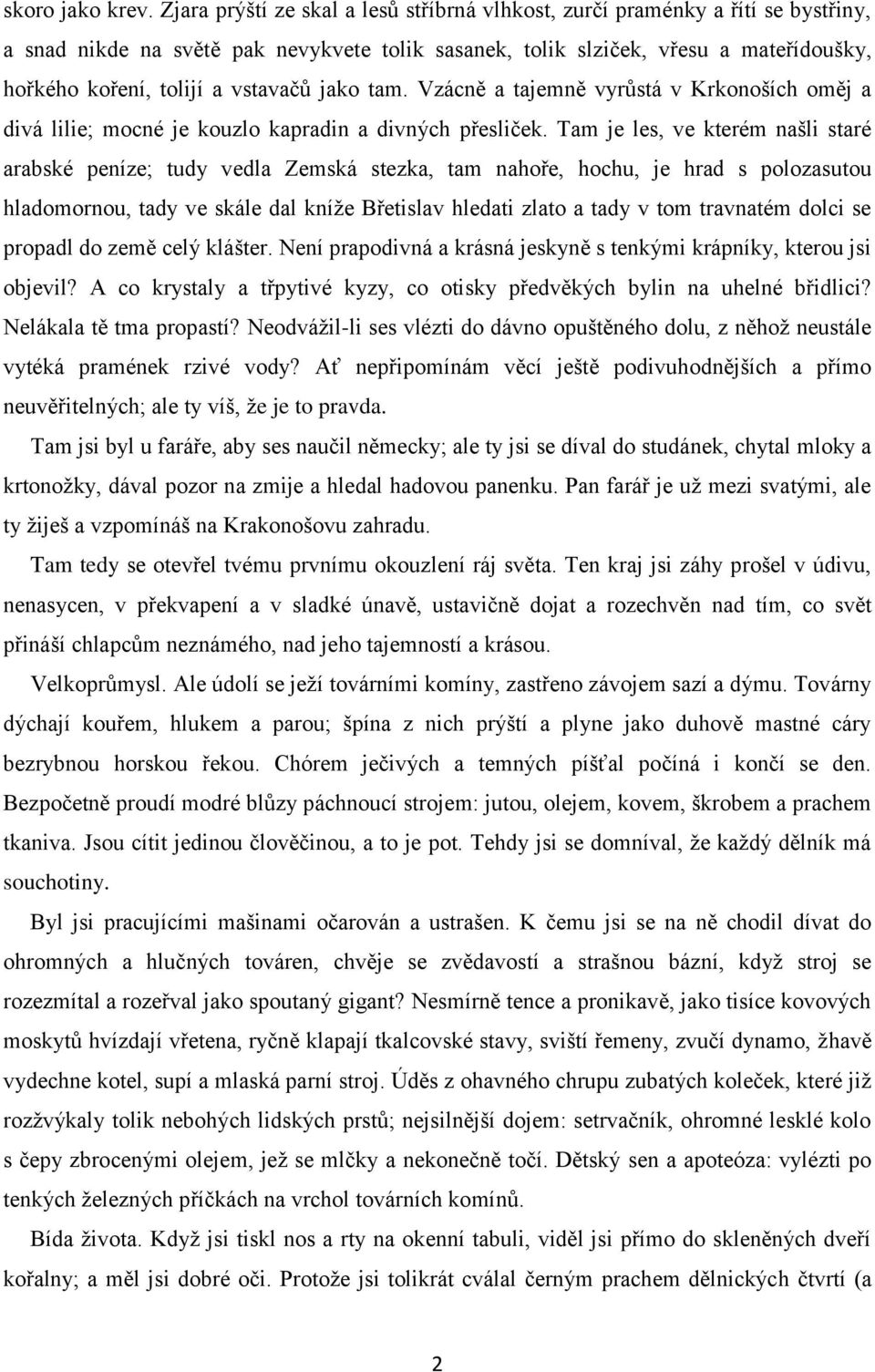 KAREL ČAPEK, JOSEF ČAPEK KRAKONOŠOVA ZAHRADA 1 - PDF Stažení zdarma