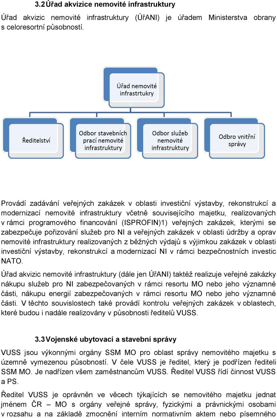(ISPROFIN)1) veřejných zakázek, kterými se zabezpečuje pořizování služeb pro NI a veřejných zakázek v oblasti údržby a oprav nemovité infrastruktury realizovaných z běžných výdajů s výjimkou zakázek