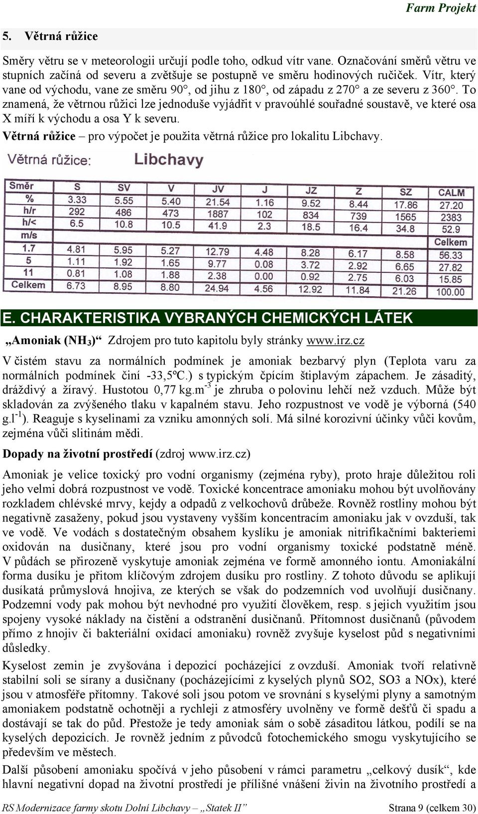 To znamená, že větrnou růžici lze jednoduše vyjádřit v pravoúhlé souřadné soustavě, ve které osa X míří k východu a osa Y k severu.