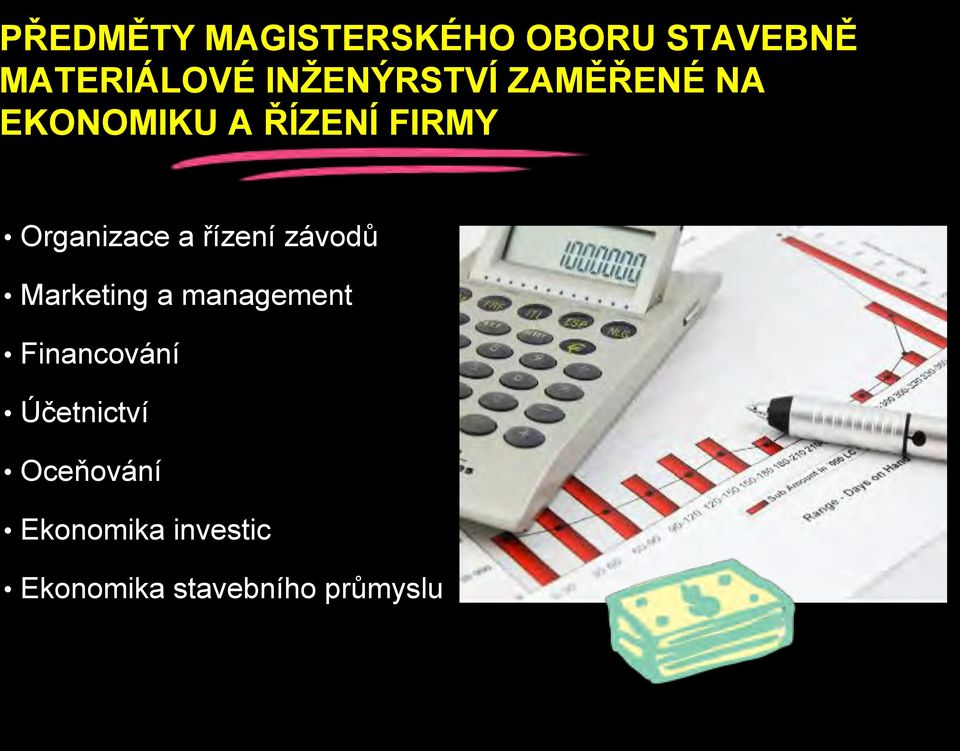 Organizace a řízení závodů Marketing a management