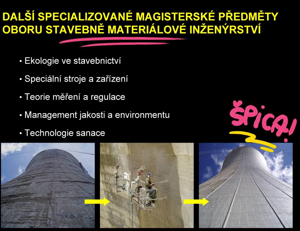 stavebnictví Speciální stroje a zařízení Teorie