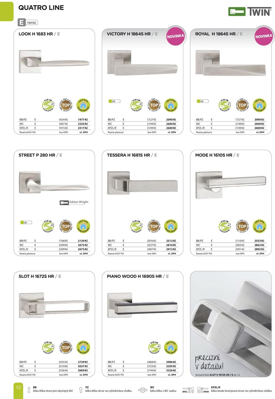 INDUSTRIAL DESIGNER / E 1768 Kč 2139 Kč E 2209 Kč 2673 Kč KL/R E 2209 Kč 2673 Kč Rozeta plastová / E 2076 Kč 2512 Kč E 2327 Kč 2816 Kč KL/R E 2407 Kč 2912 Kč Rozeta EASY FIX / E 2110 Kč 2553 Kč E