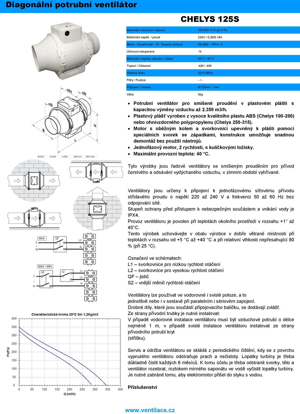 krytí - IP / Stupně rychlostí