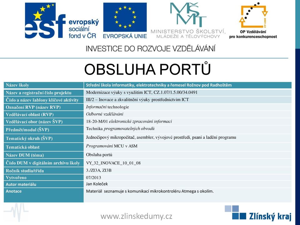 VY_32_INOVACE_10_01_08 Materiál