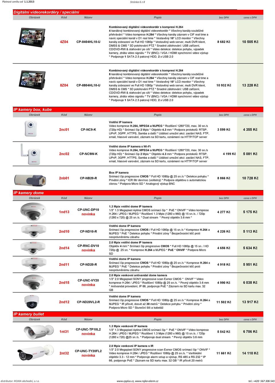 264 * Všechny kanály záznam v CIF real time a navíc speciální kanál v D1 real time * Vestavěný 10" LCD monitor * Všechny kanály zobrazení ve Full HD 1080p * Vestavěný web server, multi DVR klient,