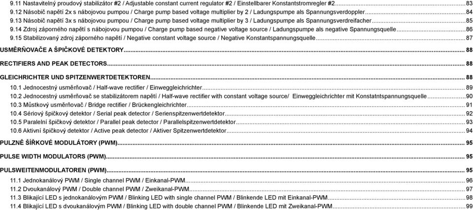 13 Násobič napětí 3x s nábojovou pumpou / Charge pump based voltage multiplier by 3 / Ladungspumpe als Spannungsverdreifacher...85 9.
