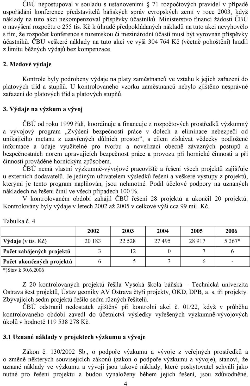 Kč k úhradě předpokládaných nákladů na tuto akci nevyhovělo s tím, že rozpočet konference s tuzemskou či mezinárodní účastí musí být vyrovnán příspěvky účastníků.