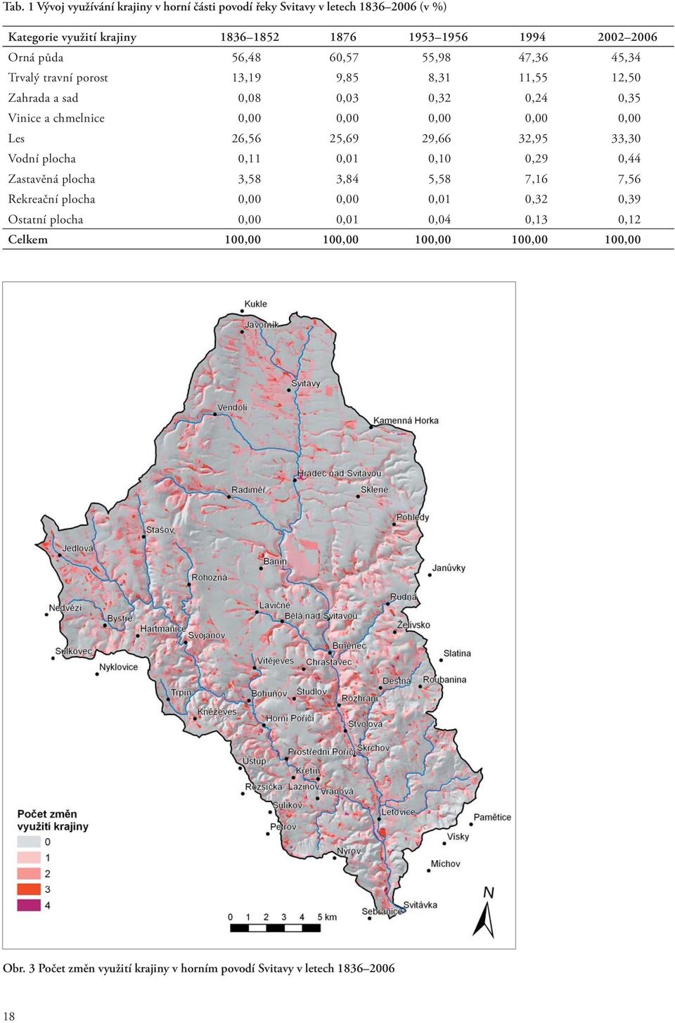 0,00 Les 26,56 25,69 29,66 32,95 33,30 Vodní plocha 0,11 0,01 0,10 0,29 0,44 Zastavěná plocha 3,58 3,84 5,58 7,16 7,56 Rekreační plocha 0,00 0,00 0,01 0,32 0,39