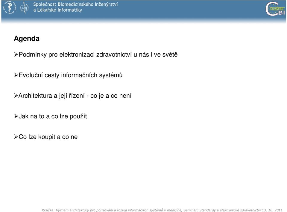 systémů Architektura a její řízení - co je a co