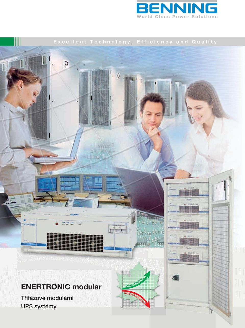 a n d Q u a l i t y ENERTRONIC modular Třífázové
