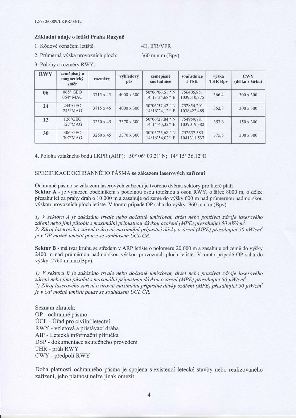 m (Bpv) zemepisn6 souiadnice 50"06'06,61" N t4'13'34,68" E 50'06'57,42" N 14"16'24,12" E 50"06'28,84" N 14"14'43,32" E 50"05'25,68" N 14'16'54,02" 8 souiadnice JTSK 756405,85 l I 0395 l 0,375