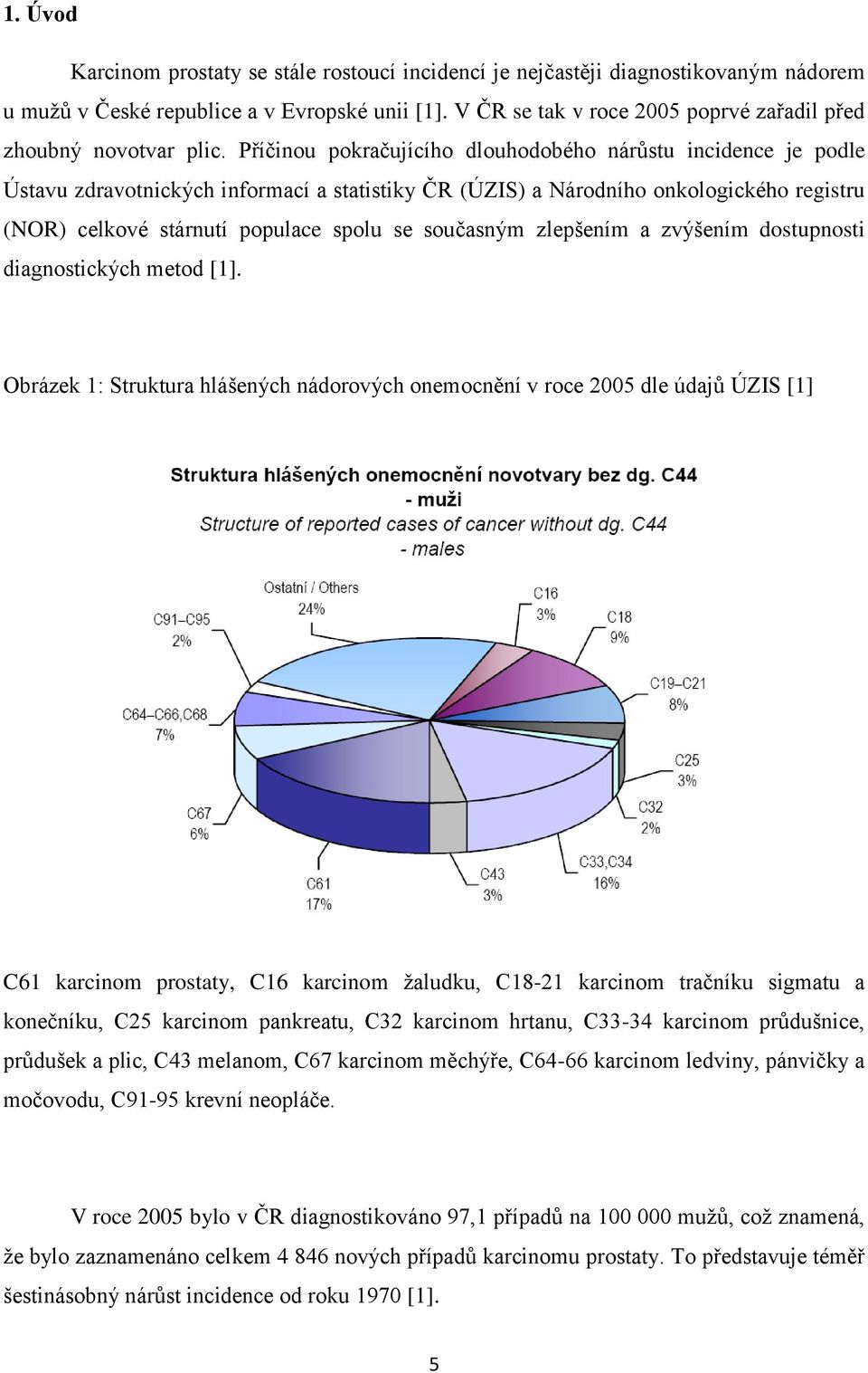 Příčinou pokračujícího dlouhodobého nárůstu incidence je podle Ústavu zdravotnických informací a statistiky ČR (ÚZIS) a Národního onkologického registru (NOR) celkové stárnutí populace spolu se