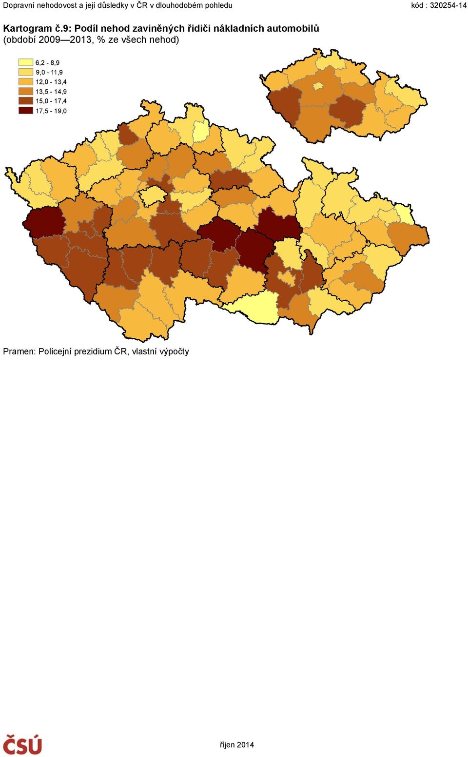 nákladních automobilů (období 2009
