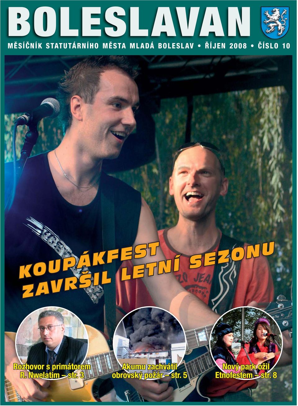 Rozhovor s primátorem R. Nwelatim str.