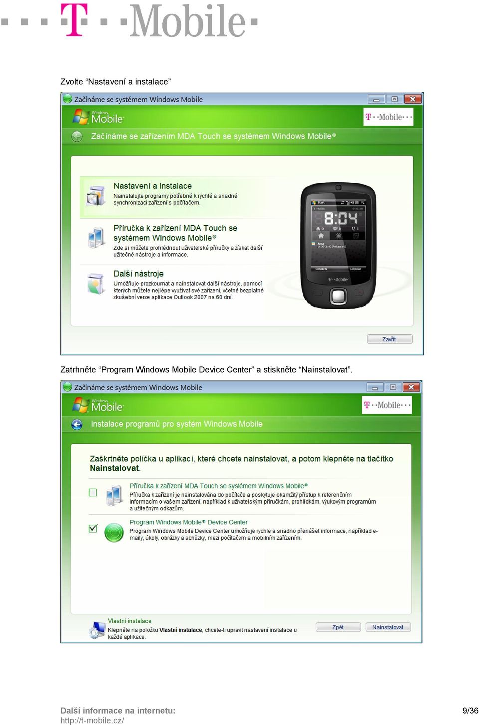 Program Windows Mobile