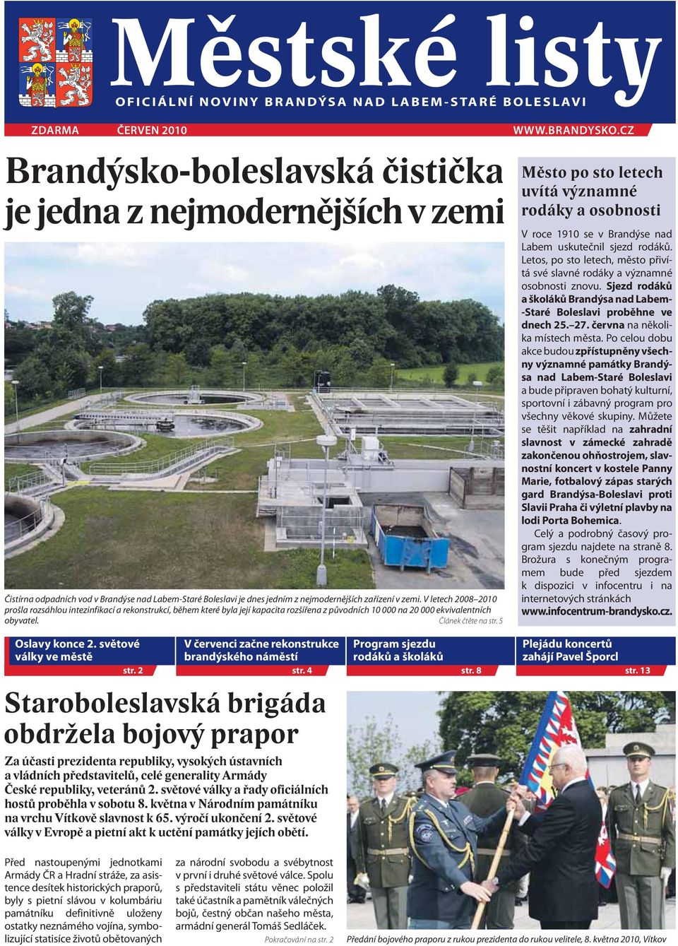 Brandýsko-boleslavská čistička je jedna z nejmodernějších v zemi - PDF Free  Download