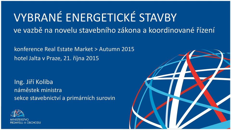 října 2015 Ing.