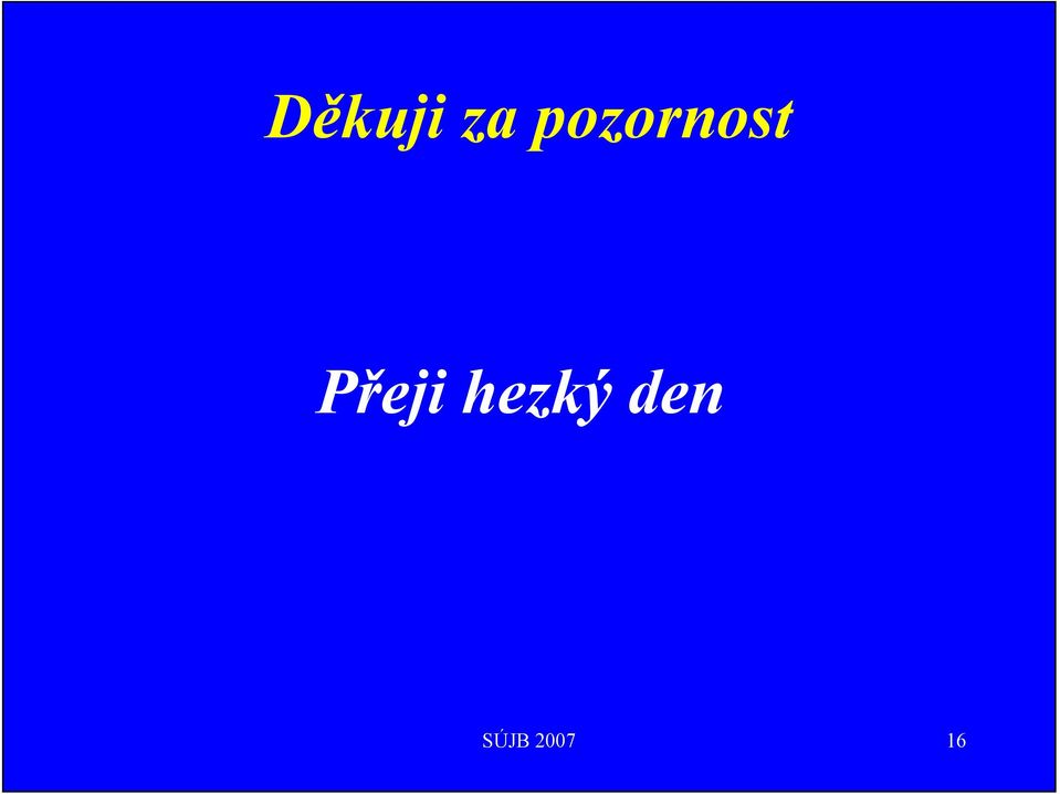 Přeji hezký