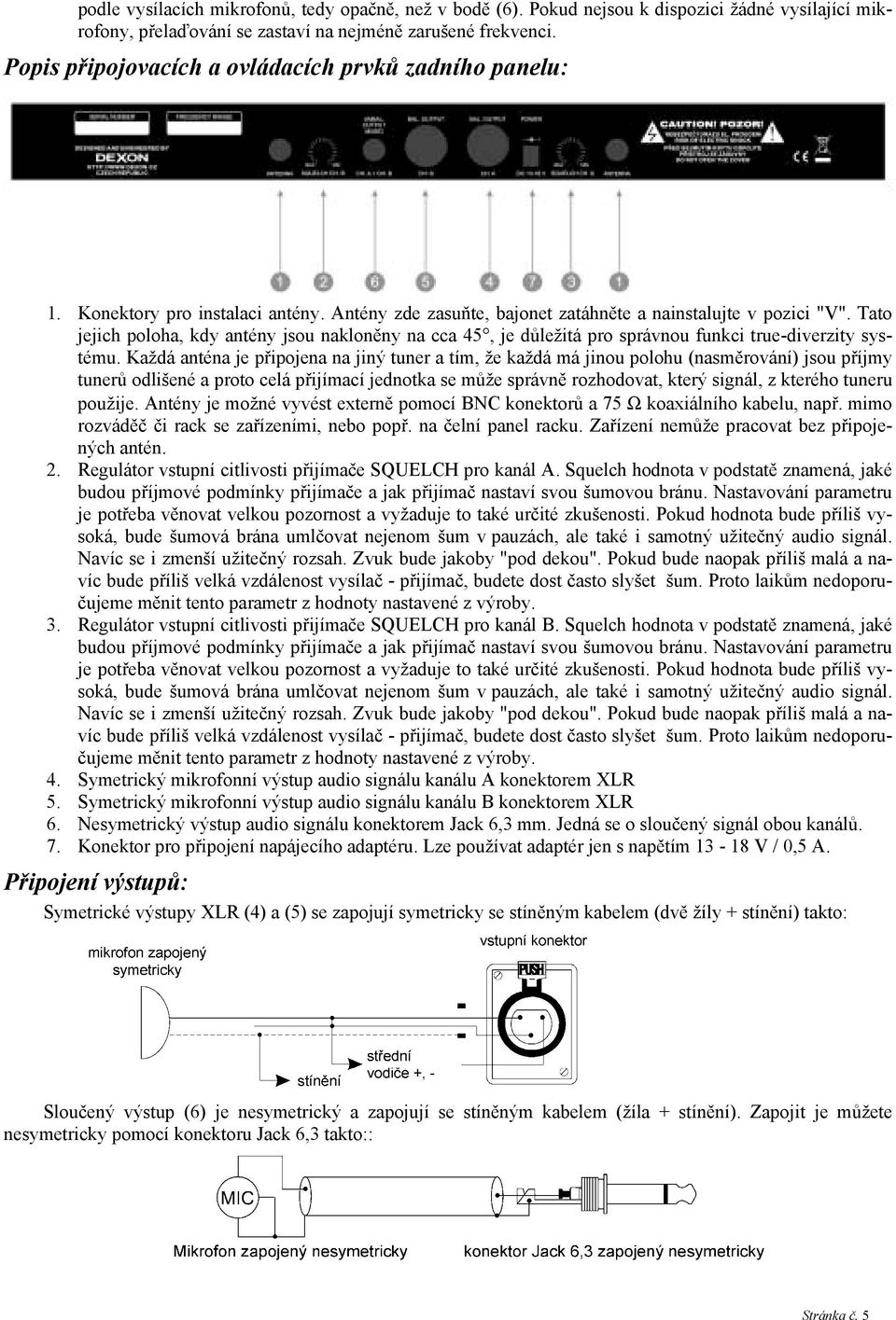 MBD 732, 832, 932 bezdrátové mikrofony - PDF Free Download