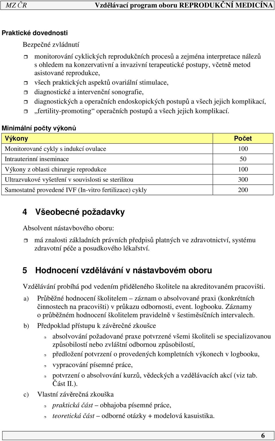 fertility-promoting operačních postupů a všech jejich komplikací.