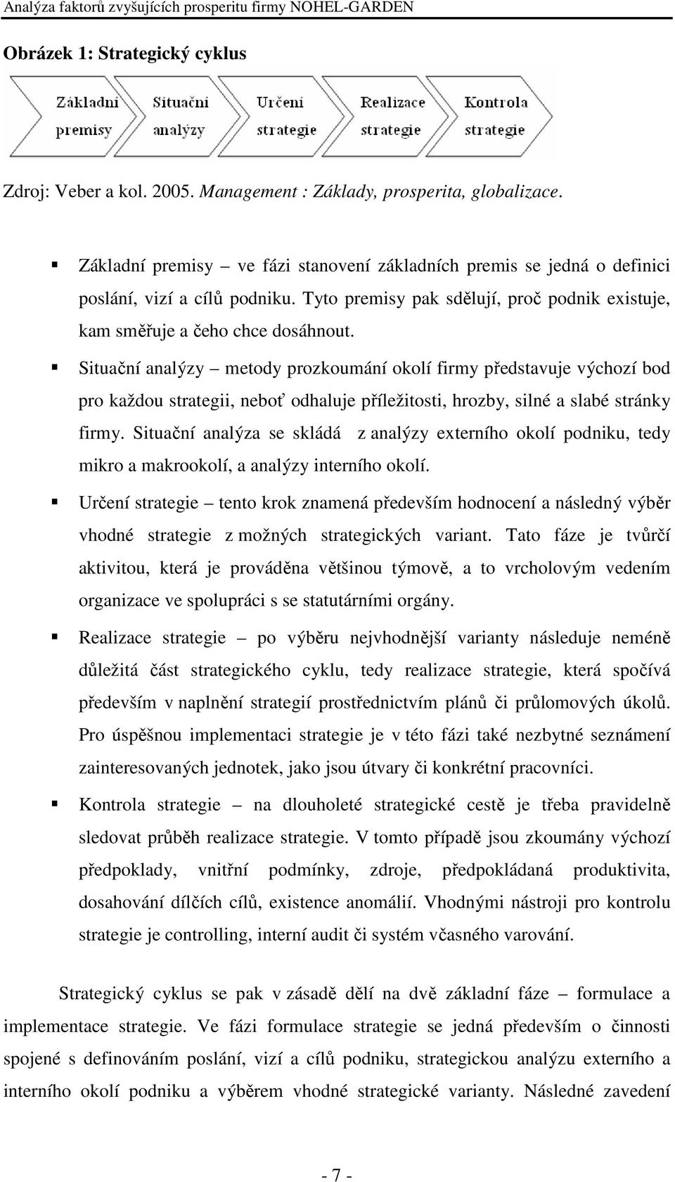 Situační analýzy metody prozkoumání okolí firmy představuje výchozí bod pro každou strategii, neboť odhaluje příležitosti, hrozby, silné a slabé stránky firmy.