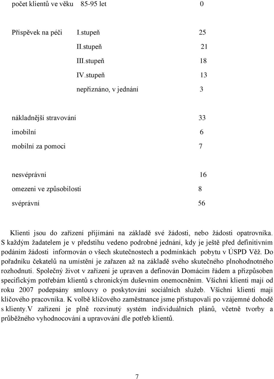 ţádosti, nebo ţádosti opatrovníka.