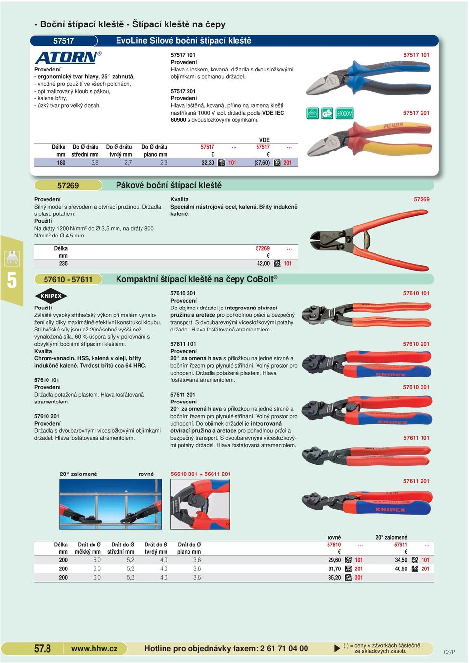 držadla podle VDE IEC 69 s dvousložkovými objímkami 717 11 717 21 VDE Délka Do Ø drátu Do Ø drátu Do Ø drátu 717 717 mm střední mm tvrdý mm piano 18 3,8 2,7 2,3 32,3 11 (37,6) 21 7269 Pákové boční