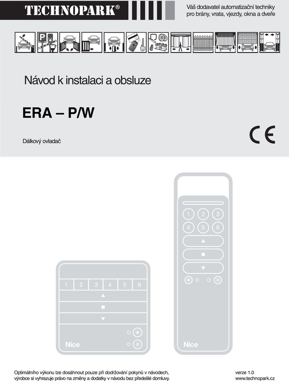 si vyhrazuje právo na změny a dodatky v návodu