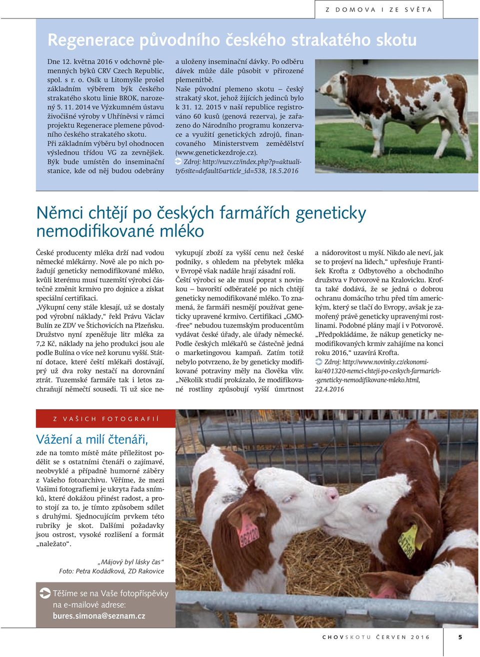 Býk bude umístěn do inseminační stanice, kde od něj budou odebrány a uloženy inseminační dávky. Po odběru dávek může dále působit v přirozené plemenitbě.